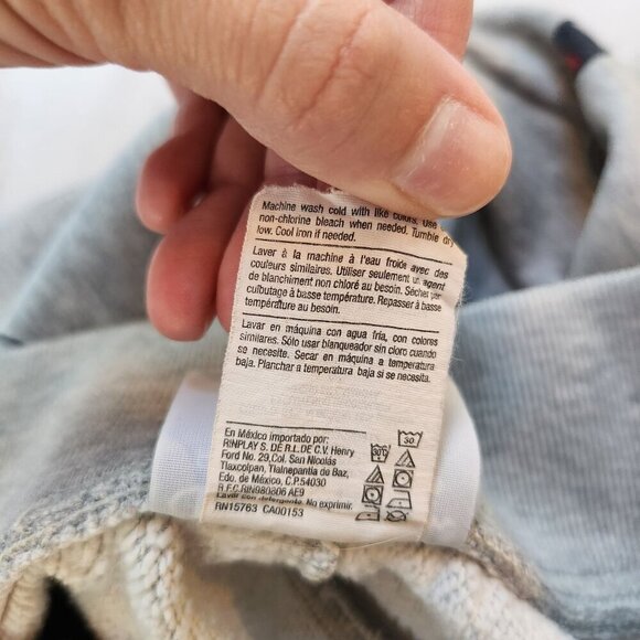 Champion 2 Piece Sweat Set Reverse Weave Hoodie Sweatshirt Joggers Grey XS/S - Picture 14 of 16